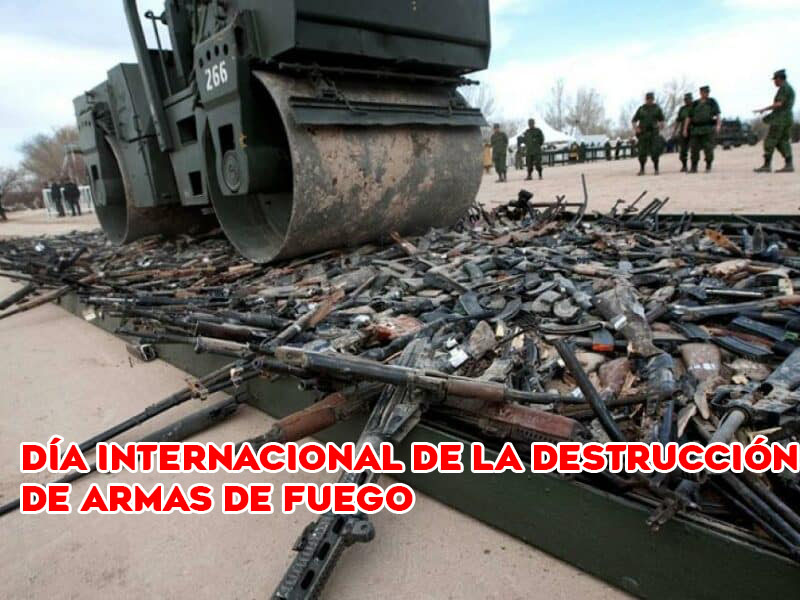 Día Internacional de la Destrucción de Armas de Fuego